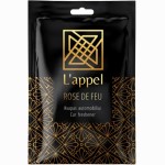 Automobilinis kvapusis pakabukas LAPPEL FLOWER ROSE DE FEU