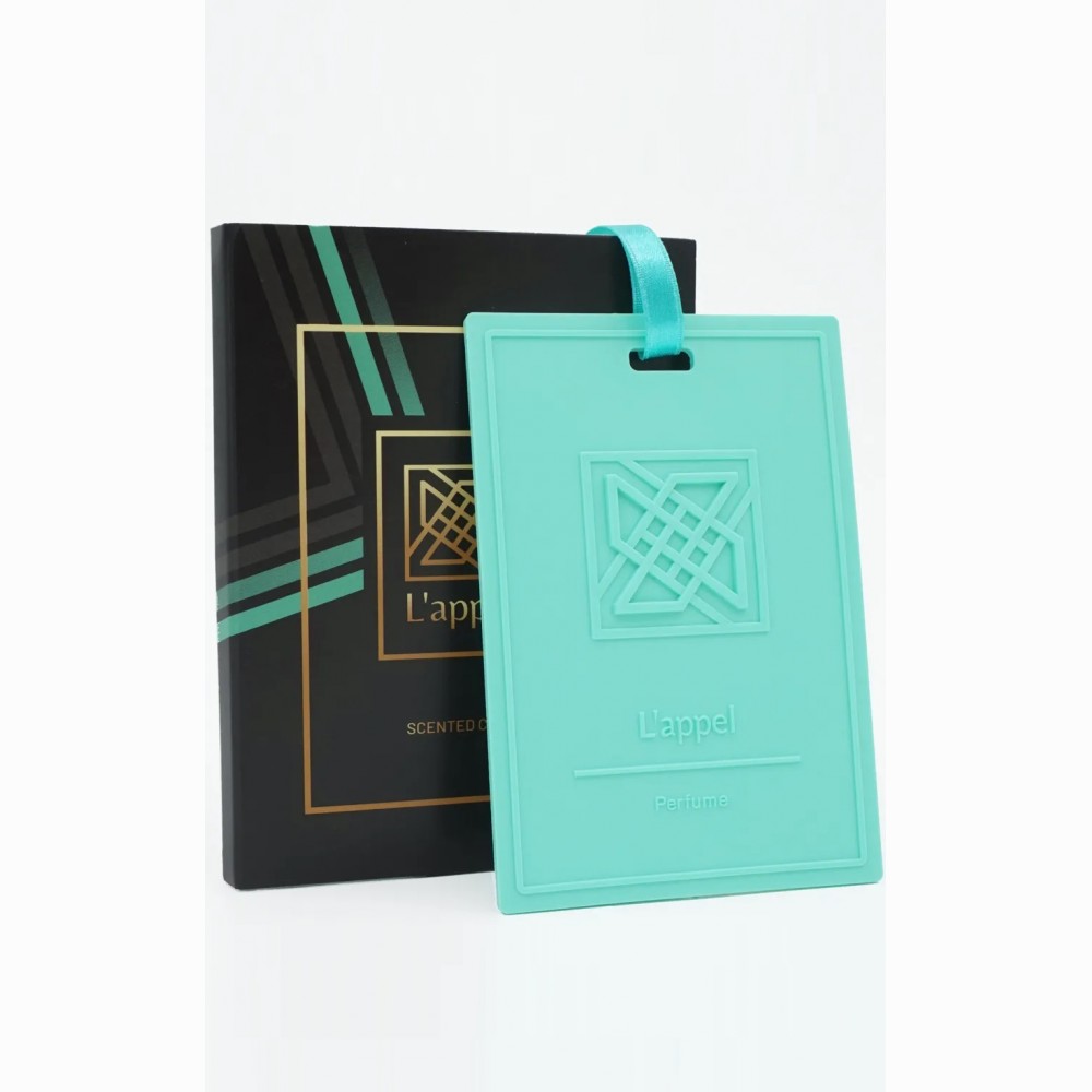 Kvepianti silikoninė kortelė LAPPEL, FRESH TOUCH, 1 vnt (atverčiamas), turkio