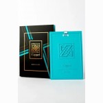 Kvepianti silikoninė kortelė LAPPEL, DIAMONDS FOREVER, 1 vnt (atverčiamas),žydra