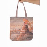 Tekstilinis krepšys PITEX TBM01000 M. K. Čiurlionis Angelo preliudas M