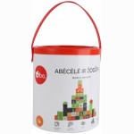 BO kaladėlės Abėcėlė medinės