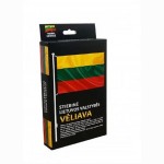 Vėliava Lietuvos trispalvė 100*170 cm (k)