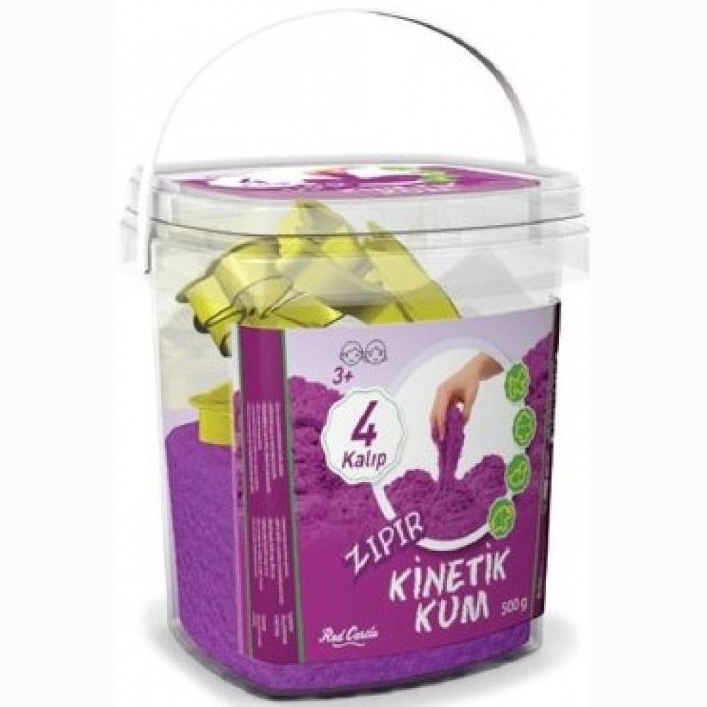 RC kinetinis smėlis, violetinis 500 gr RC kinetinis smėlis, violetinis 500 gr