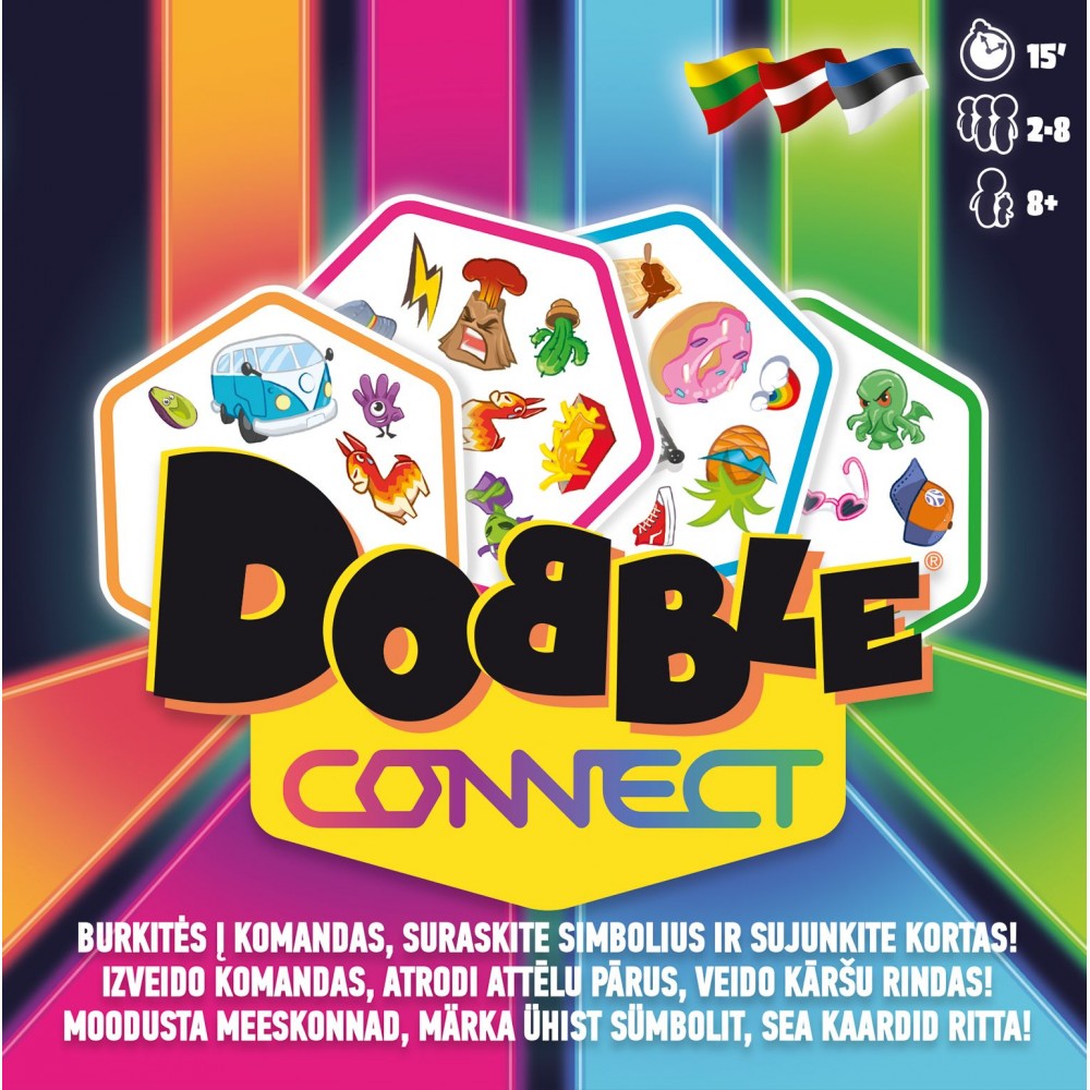 Stalo žaidimas Dobble Connect (LT)