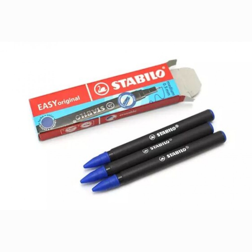 Šerdelė ištrinama rašikliui EASYStart 0.5mm blue 3vnt. Šerdelė ištrinama rašikliui EASYStart 0.5mm blue 3vnt.