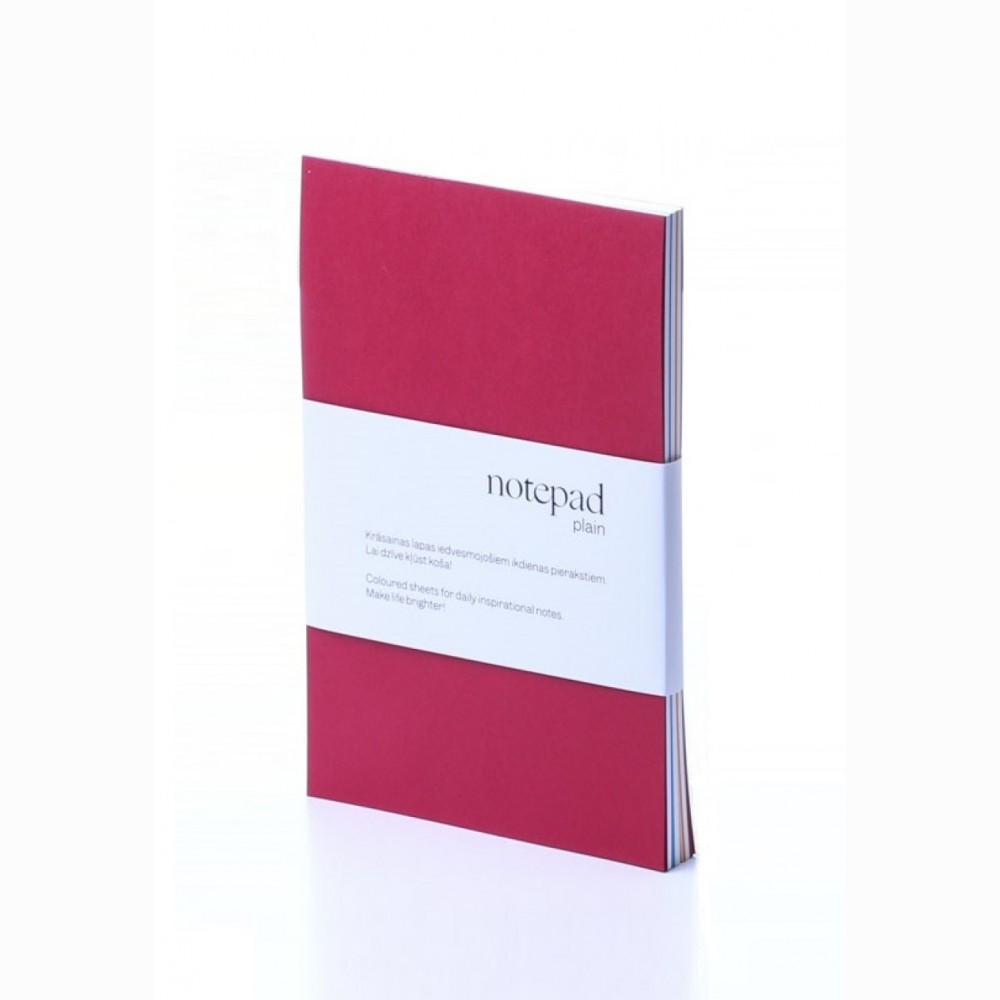 Užrašų lapeliai 5 skirtingo storio lapai.
dydis: 13,1 x 19,9 cm Notepad