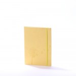 Darbo kalendorius  QUADRO SOFT , 142x205mm ,geltonos spalvos
