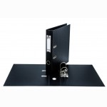 Segtuvas College A4, 50 mm, PP/PP, juodos spalvos, su apkaustais