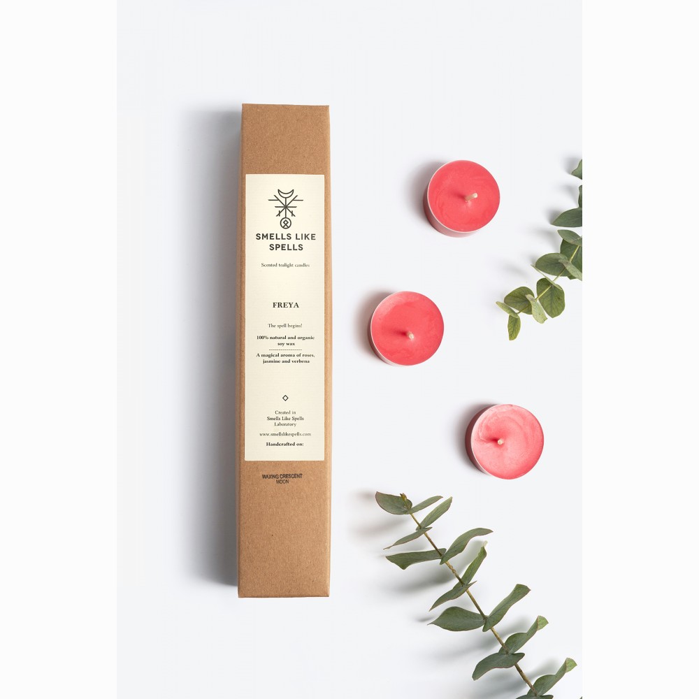 Kvapiosios žvakutės FREYA, 6 vnt.