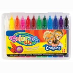 Veido puošybos kreidelės 12 spalvų Colorino Kids