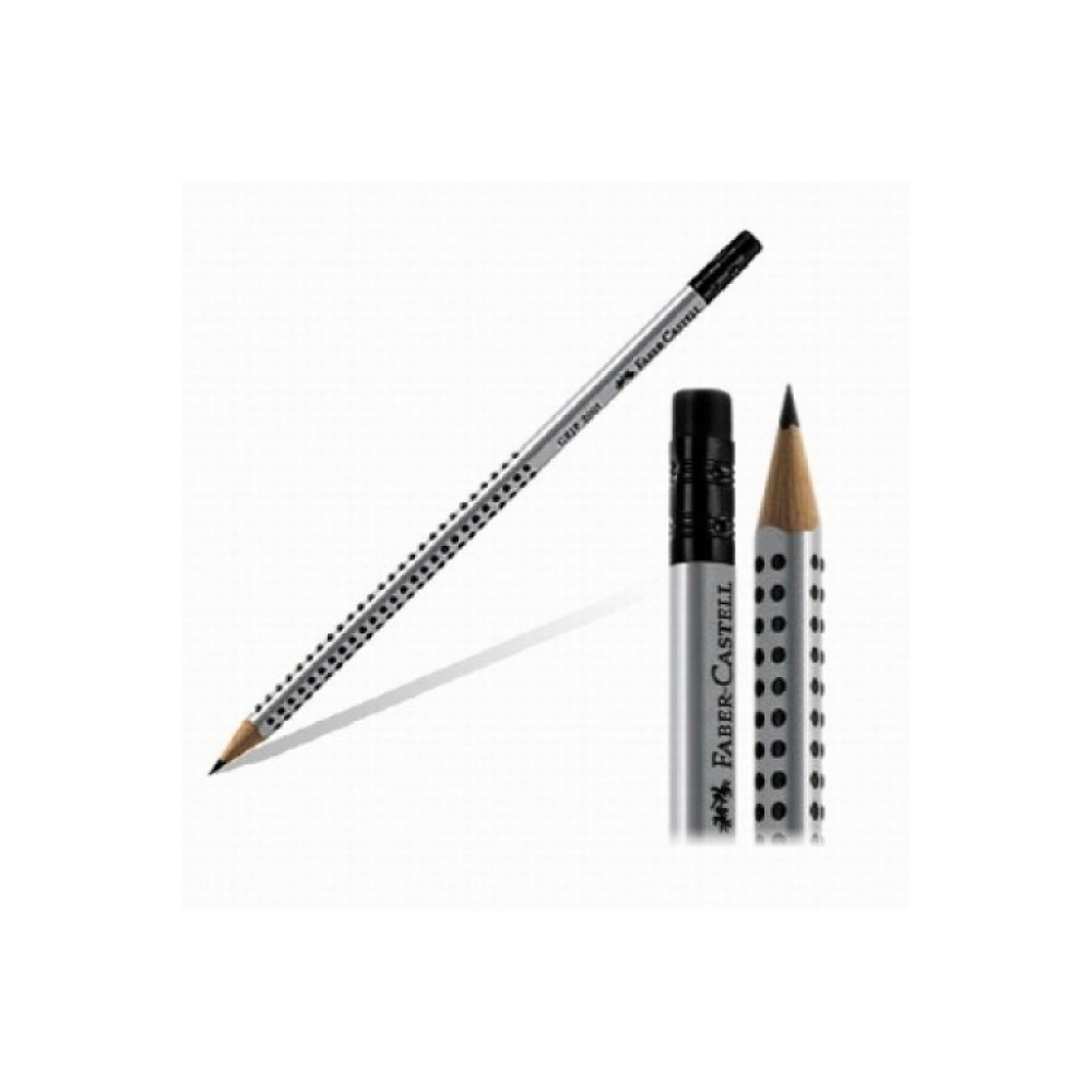 Pieštukas FABER CASTELL GRIP 2001, HB, su trintuku