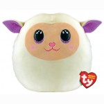Pagalvėlė TY Squish a Boos FLUFFY - white lamb squish 35cm