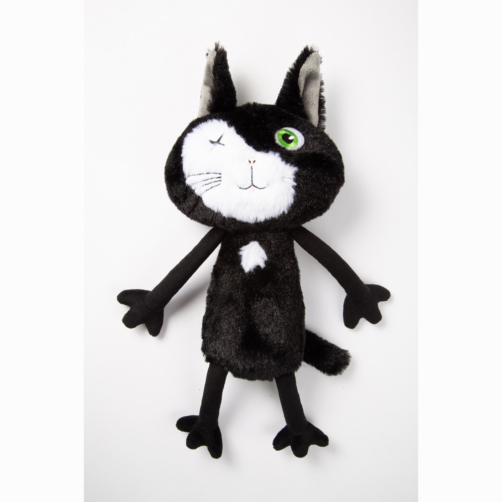 Pliušinis žaislas katinas PIRATAS, 28 cm