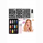 Tatuiruotės vaikams su blizgučiais, 87 trafaretai