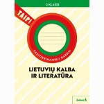 Lietuvių kalba ir literatūra. Pasitikrinamieji darbai 2 klasei (pagal 2022 m. BUP). Serija TAIP!