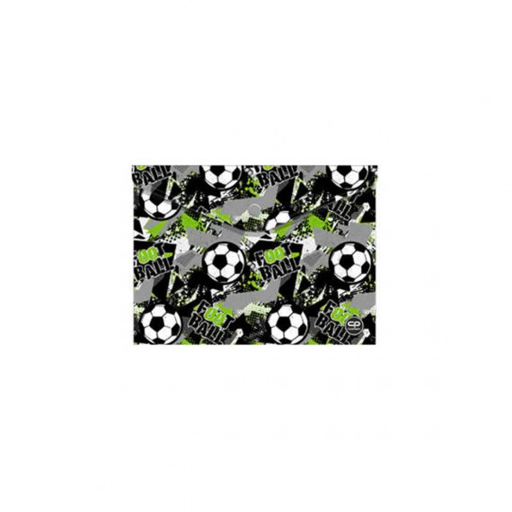 Aplankas-vokas Let`s go, A4, su spaustuku