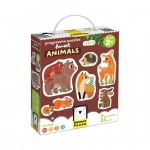 Lavinamoji dėlionė  Progressive Puzzles Forest Animals 2+