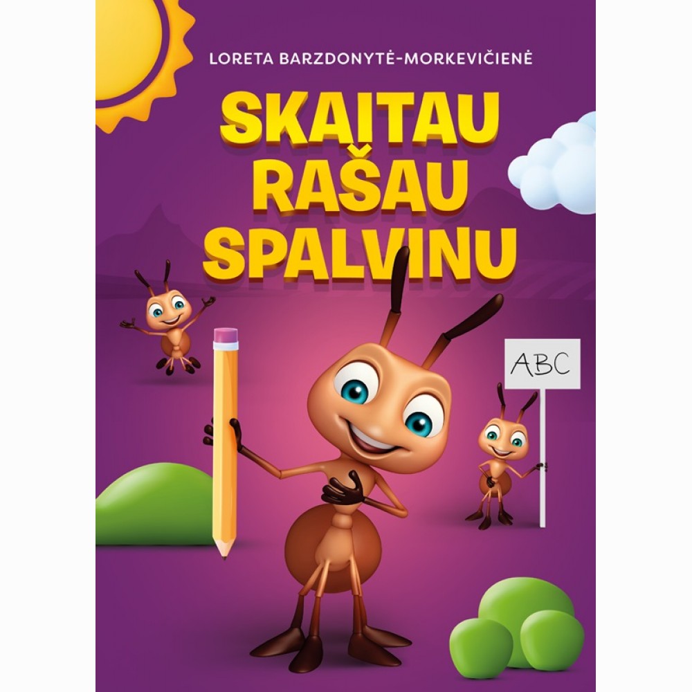 Skaitau, rašau, spalvinu Skaitau, rašau, spalvinu