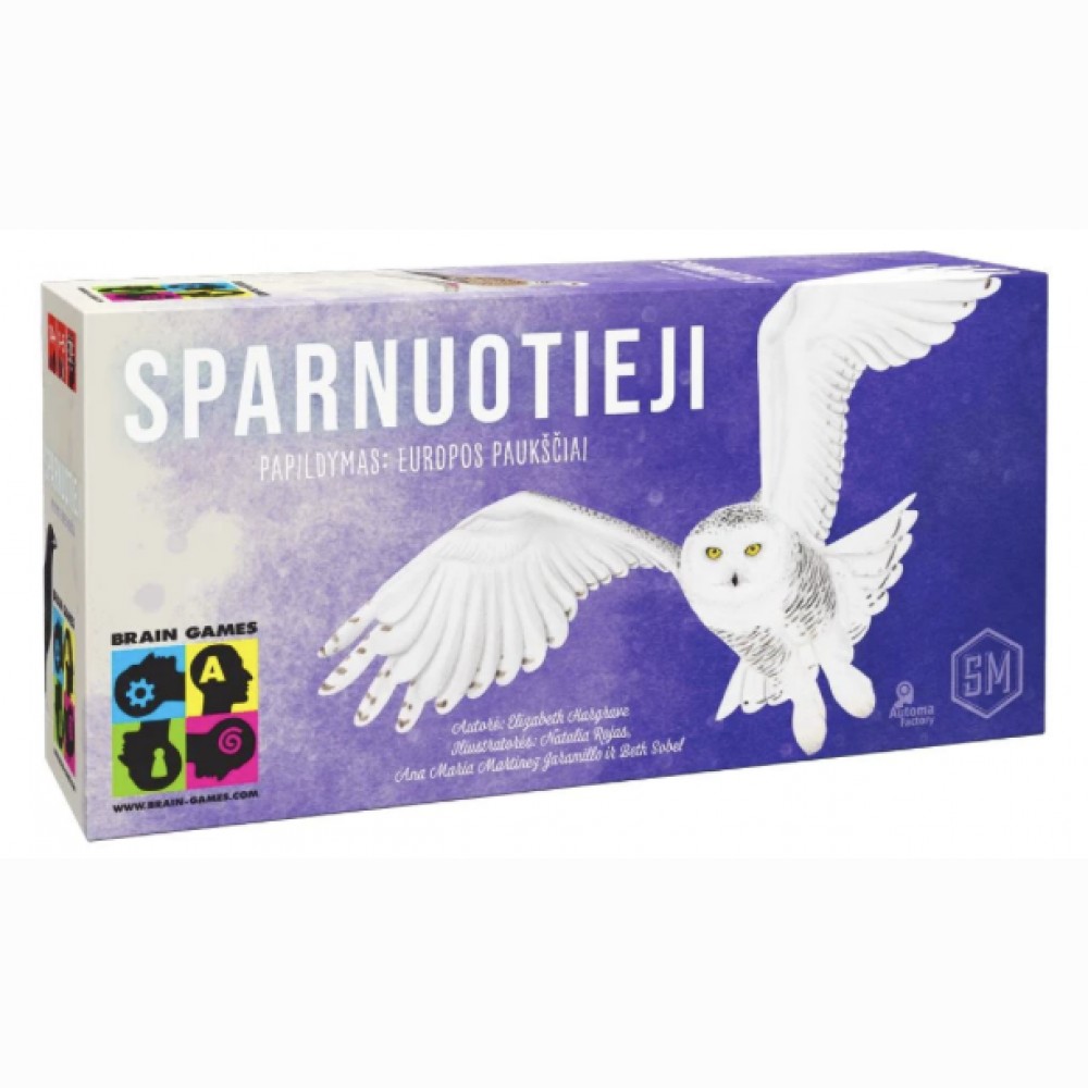 Stalo žaidimas SPARNUOTIEJI (papildymas) Wingspan European exp LT