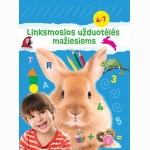 Linksmos užduotėlės mažiesiems (mėlyna)