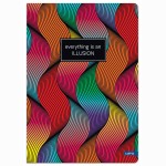 Sąsiuvinis(platus) A5 32lap 80g linija ILLUSION