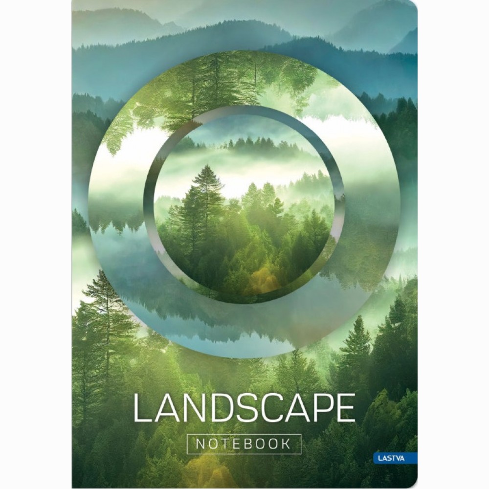 Sąsiuvinis(platus) A5 48lap 80g lang LANDSCAPE