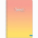 Sąsiuvinis su spirale A5 60lap 70g lang