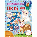 Linksmasis ūkis. Su iškIliais lipdukais