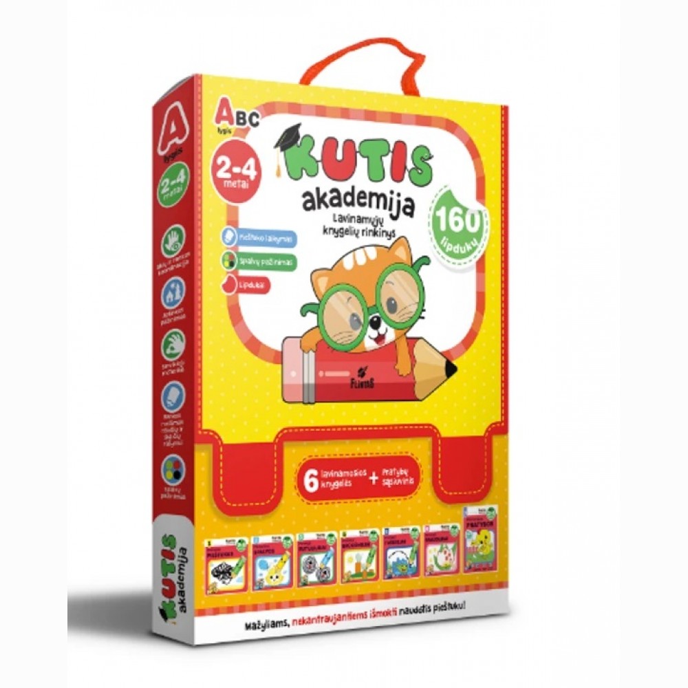 Kutis Akademija. A lygis. Lavinamųjų knygelių rinkinys