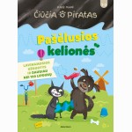 Čiūčia ir Piratas. Pašėlusios kelionės. Lavinamosios užduotys ir daugiau nei 100 lipdukų