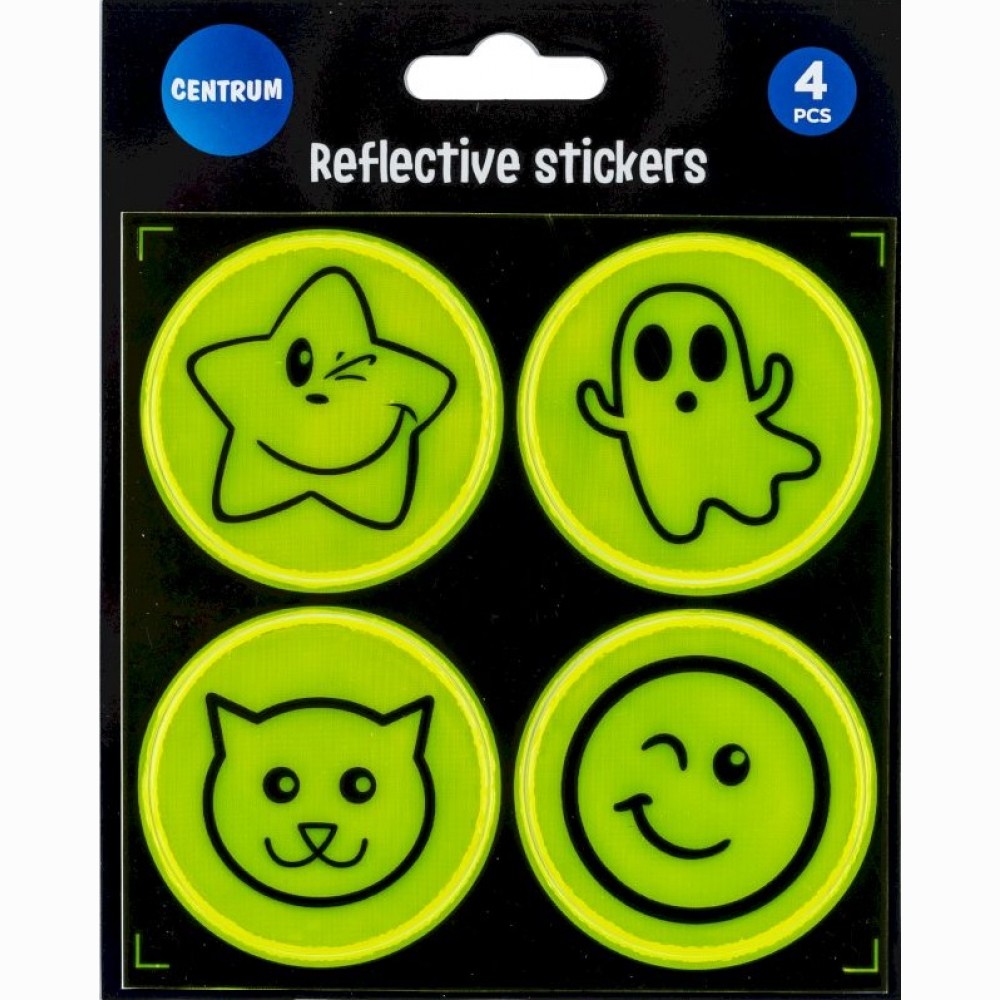 Atšvaitas lipdukas Veidukai