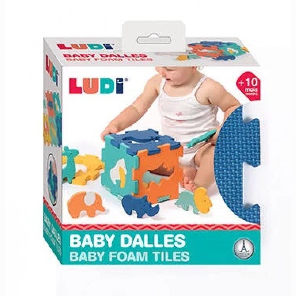 LUDI kilimėlis-3D dėlionė, mažieji gyvūnai LUDI kilimėlis-3D dėlionė, mažieji gyvūnai
