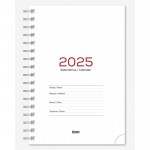 Darbo knyga A5 DAY LUX juoda-tam mėlyna