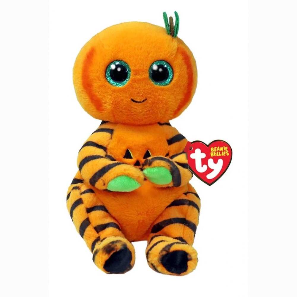 Pliušinis žaislas TY Beanie Bellies TRICKSTER - pumpkin reg