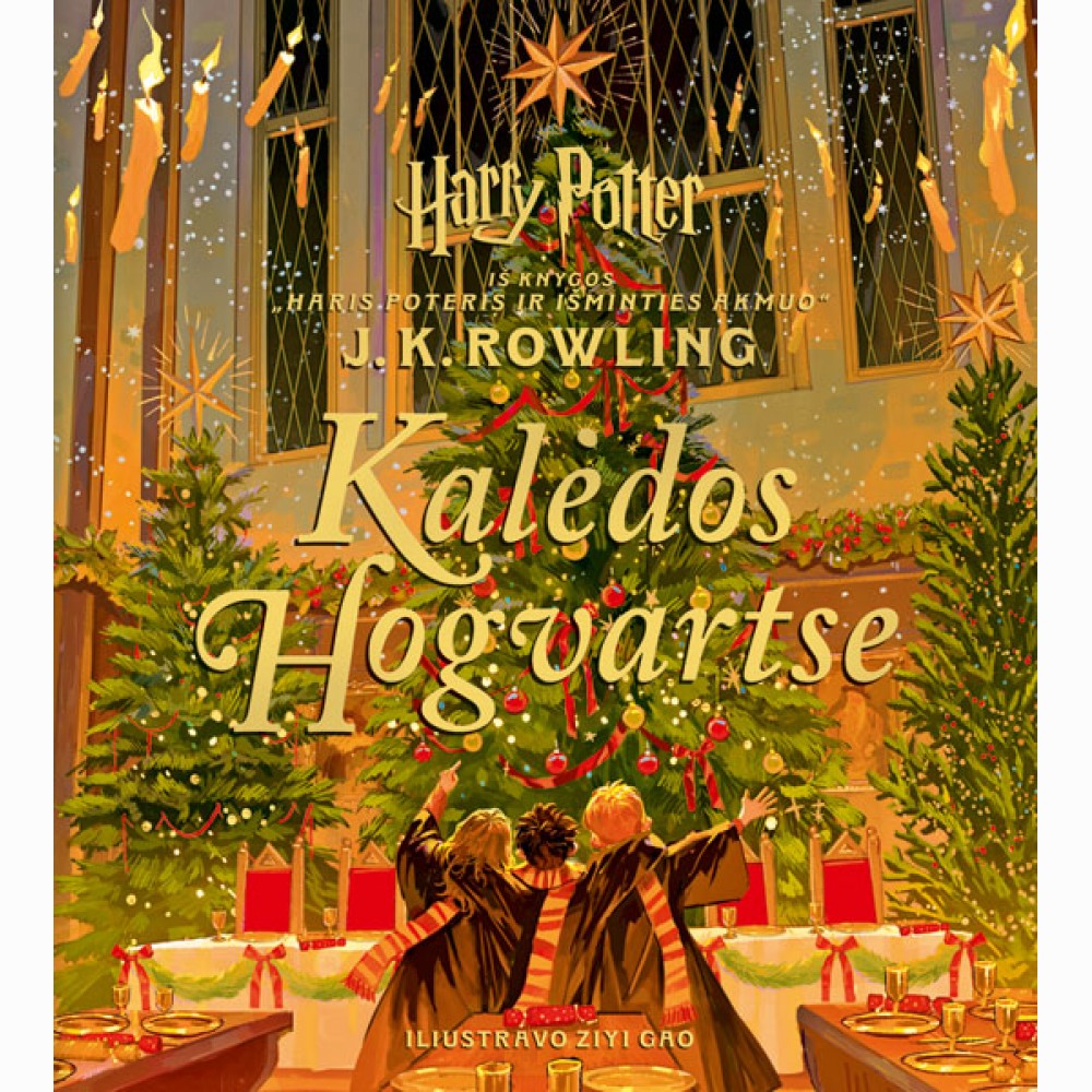 Haris Poteris. Kalėdos Hogvartse. Paveikslėlių knyga