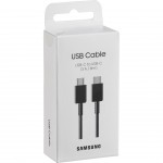 Samsung Type  C  - Type C laidas, 3A, 1,8 m, juodas