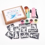 ELZA (MIDI) Žėrinčių tatuiruočių piešimo rinkinys