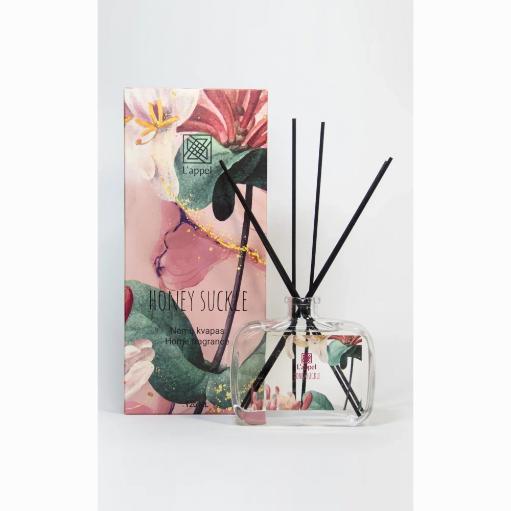 Namų kvapas su lazdelėmis LAPPEL, HONEY SUCKLE