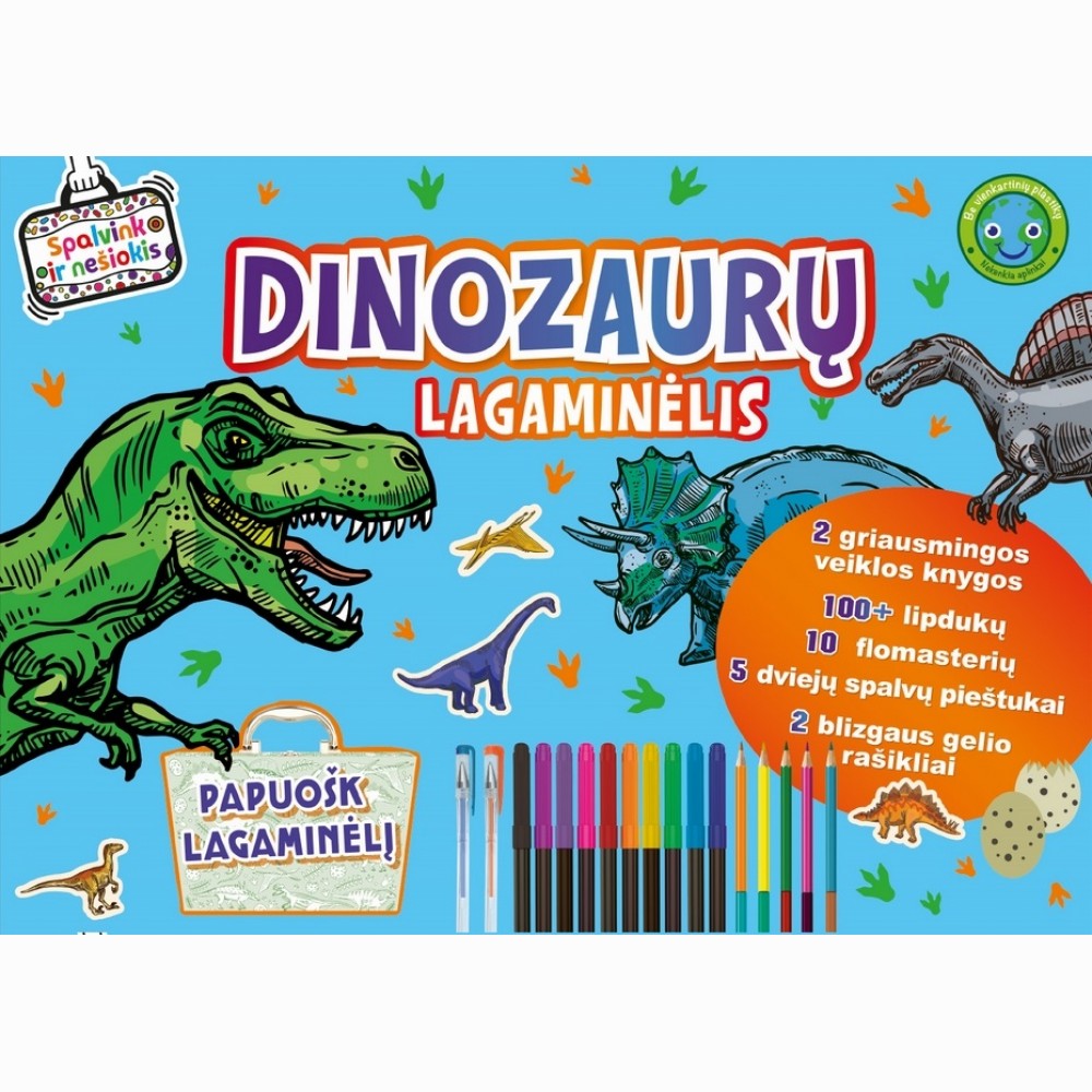 Dinozaurų lagaminėlis