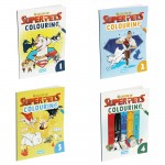 Super pets. Spalvinimo knygelė /4 rūšys/