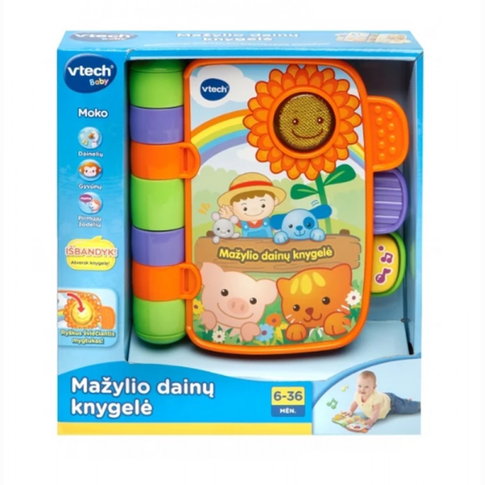 VTECH Mokomoji knygelė, LT