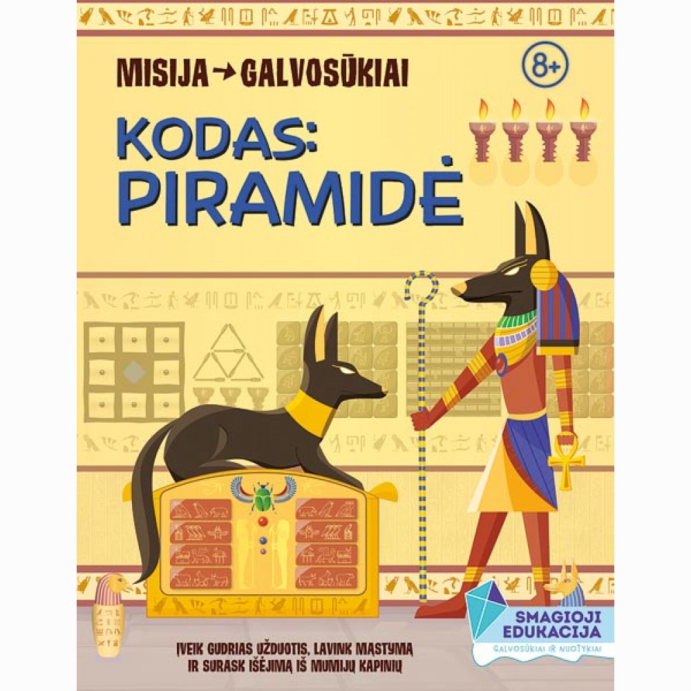 Misija: galvosūkiai. Kodas: piramidė