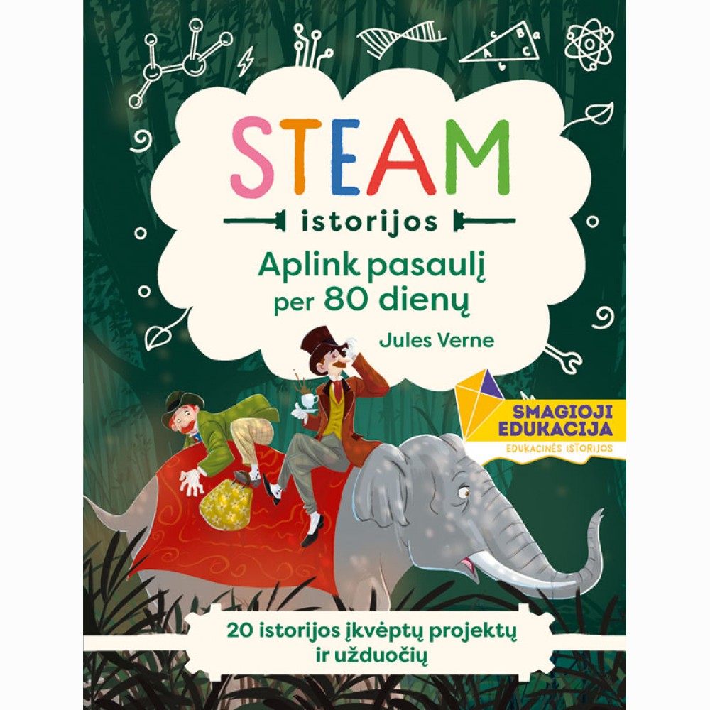 STEAM istorijos: 80 dienų aplink pasaulį