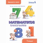 Matematikos uždavinynas „Matematikos treniruotės“ 1 klasei