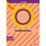 Matematika. Užrašai 2 klasei, 2 dalis (pagal 2022 m. BUP). Serija TAIP!