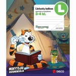 Formulių sąsiuvinis pradinukams, lietuvių k. 14 l. Linijomis A5 U86A425