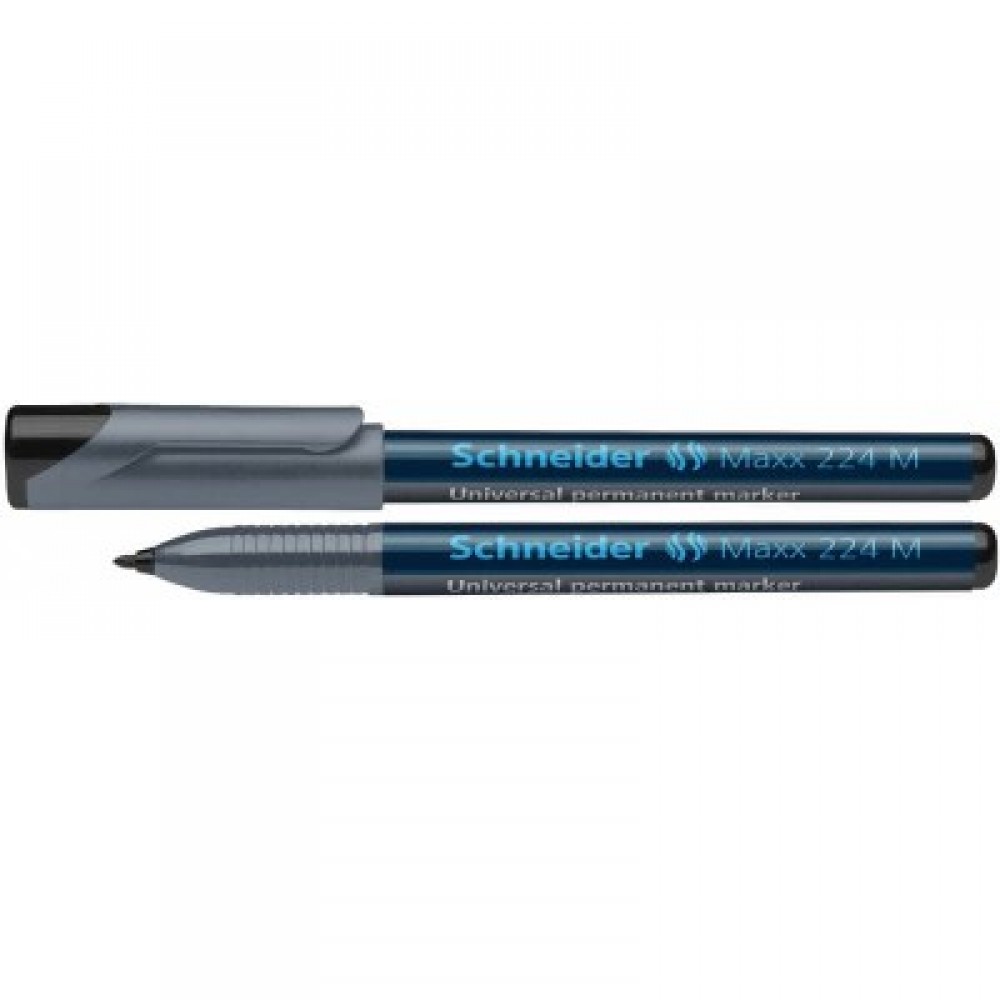 Žymeklis OHP Schneider Maxx 224 M 1 mm, juodas Žymeklis OHP Schneider Maxx 224 M 1 mm, juodas