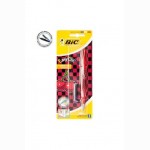 Plunksnakotis BIC Easy Clic FP Red, blisteryje