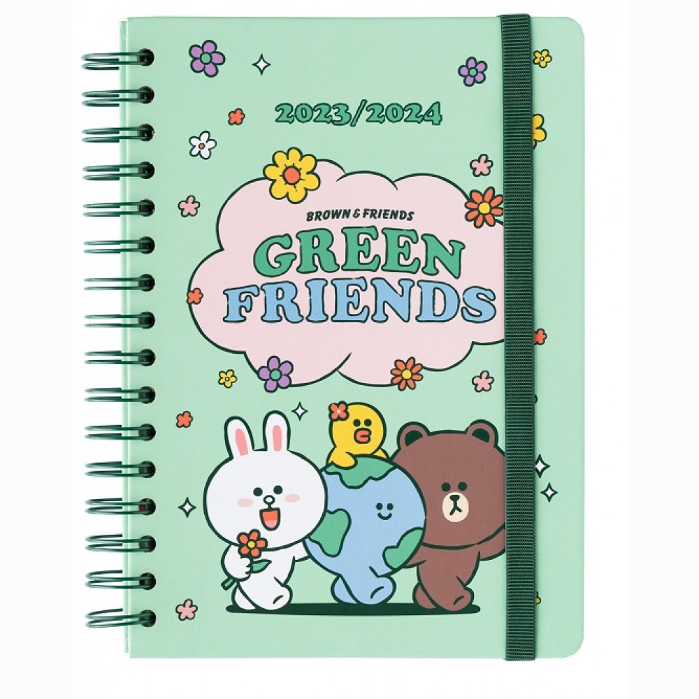 Line Friends 2023/2024 A5 Akademinis planuoklis 12 mėnesių Line Friends 2023/2024 A5 Akademinis planuoklis 12 mėnesių