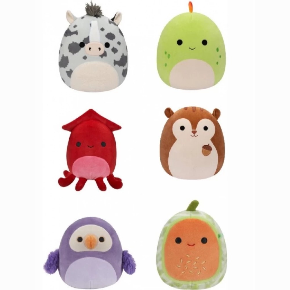 SQUISHMALLOWS PLIUŠINIS ŽAISLAS 12 CM W17